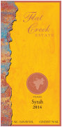 Flat Creek Estate Syrah 2014 Front Label