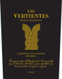 Lamadrid Las Vertientes Reserva Cabernet Sauvignon 2011  Front Label