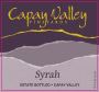 Capay Valley Vineyards Syrah Front Label