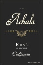 Achala Rose of Red Wine 2016 Front Label