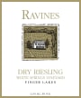 Ravines White Springs Vineyard Dry Riesling 2017  Front Label
