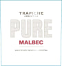 Trapiche Pure Malbec 2013  Front Label
