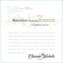 Chateau Ste. Michelle Limited Release Waussie Riesling 2015 Front Label