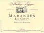 Domaine Bachey-Legros Maranges Le Goty Vieilles Vignes 2018  Front Label