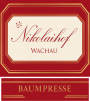 Nikolaihof Ried Baumpresse Riesling 2015  Front Label