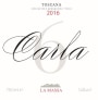 La Massa Carla 6 2016  Front Label