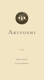 Akiyoshi Red Wine 2013 Front Label