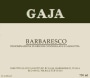 Gaja Barbaresco 2002  Front Label