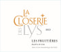 Closerie des Lys Les Fruitieres Rouge 2021  Front Label