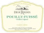 Domaines Collovray & Terrier Pouilly-Fuisse Vieilles Vignes 2018  Front Label
