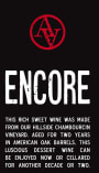 Arrington Vineyards Encore 2009 Front Label