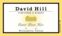 David Hill Winery Estate Pinot Noir 2008 Front Label