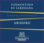 Sella & Mosca Vermentino di Sardegna Abidoru 2013  Front Label