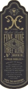 California Square Three Red 2012  Front Label