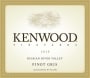 Kenwood Pinot Gris 2010  Front Label