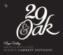 29 & Oak Reserve Cabernet Sauvignon 2016  Front Label