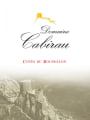 Domaine Cabirau Cotes du Roussillon 2015  Front Label