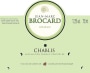 Brocard Chablis Blanc 2010  Front Label