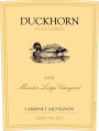 Duckhorn Monitor Ledge Vineyard Cabernet Sauvignon 2013  Front Label
