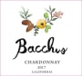 Bacchus Chardonnay 2017  Front Label