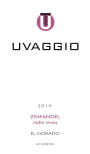 Uvaggio Radix Vinea Zinfandel 2014  Front Label