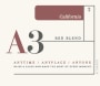 A3 Wine Red Blend 2017  Front Label