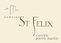 Domaine St Felix Cuvée Pierre Martin Rouge 2012  Front Label