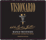 Alessandro Gallici Visionario Bianco 2020  Front Label