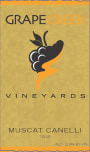 Grape Creek Vineyard Muscat Canelli 2011 Front Label