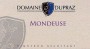 Domaine Dupraz Mondeuse 2015  Front Label