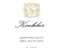 Koehler Winery Dry Riesling 2014  Front Label