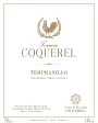 Coquerel Wines Tempranillo 2013  Front Label