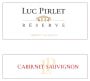 Luc Pirlet Les Barriques Reserve Cabernet Sauvignon 2016  Front Label