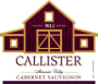 Callister Alexander Valley Cabernet Sauvignon 2014  Front Label
