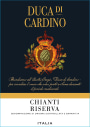 Duca di Cardino Chianti Riserva 2013  Front Label