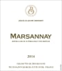 Jean-Claude Boisset Marsannay Blanc 2014  Front Label