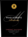 Magistrate Magistrate Reserve Cabernet Sauvignon , California 2014  Front Label