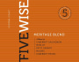Five Wise Meritage Blend 2015  Front Label
