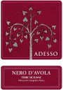 Adesso Nero d'Avola 2015 Front Label