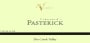 Vineyard of Pasterick Viognier 2015  Front Label