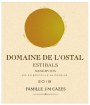 L'Ostal Cazes Estibals Minervois 2018  Front Label