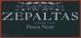 Zepaltas Sonoma Coast Pinot Noir 2007  Front Label