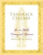 Tamarack Cellars Seven Hills Vineyard Reserve Red 2010 Front Label