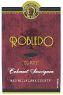Robledo Family Winery El Rey Cabernet Sauvignon 2010  Front Label