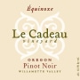 Le Cadeau Vineyard Equinoxe Pinot Noir 2008 Front Label