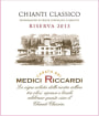 Casato dei Medici Riccardi Chianti Classico Riserva 2013 Front Label