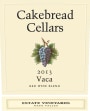 Cakebread Estate Vineyards Vaca 2013 Front Label