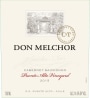 Concha y Toro Don Melchor Cabernet Sauvignon 2015 Front Label