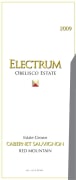 Obelisco Estate Electrum Cabernet Sauvignon 2009 Front Label