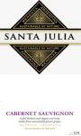 Santa Julia Cabernet Sauvignon 2009  Front Label